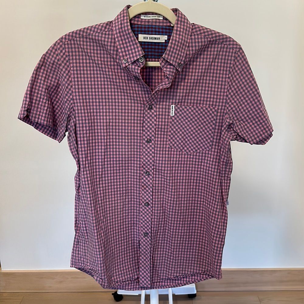 Ben Sherman “the original” gingham shirt size small